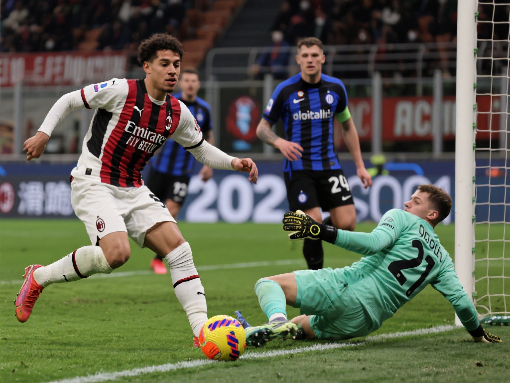 意杯米兰国米激战平局，恰20弑旧主滑跪庆祝