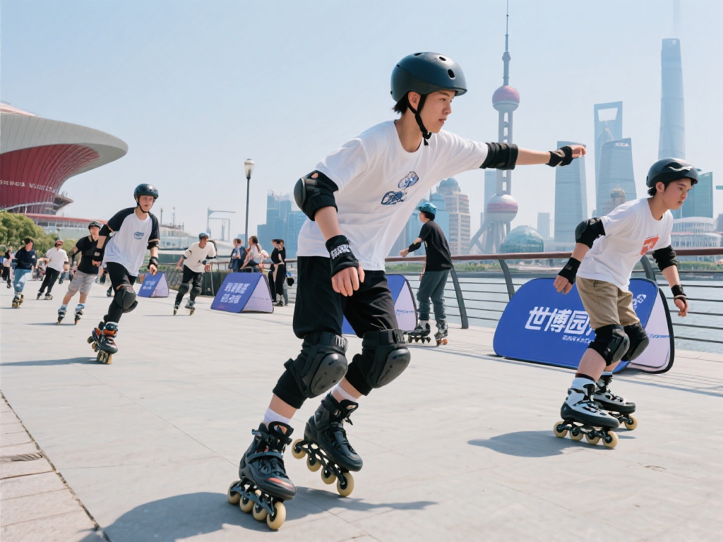 轮滑竞技风驰黄浦，上海运动滑向巅峰